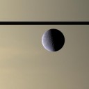 Rhea at the Ringplane