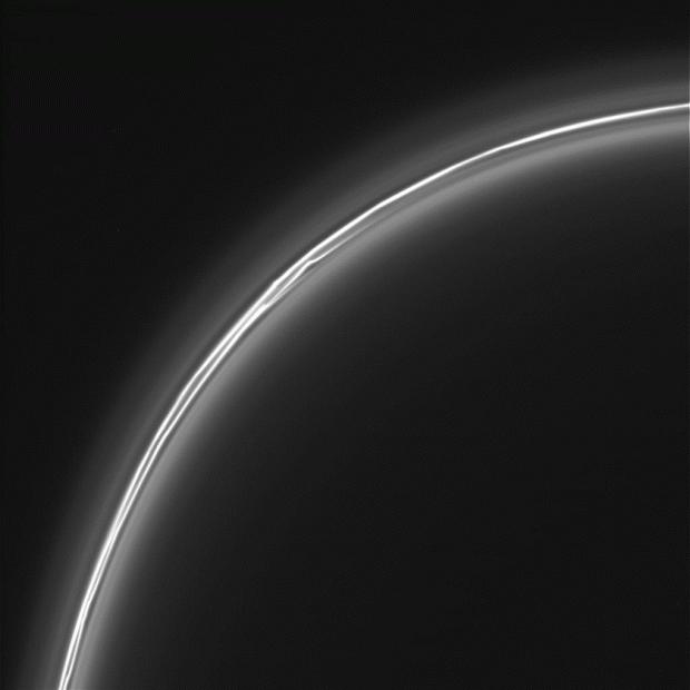 animation of Saturn's F Ring