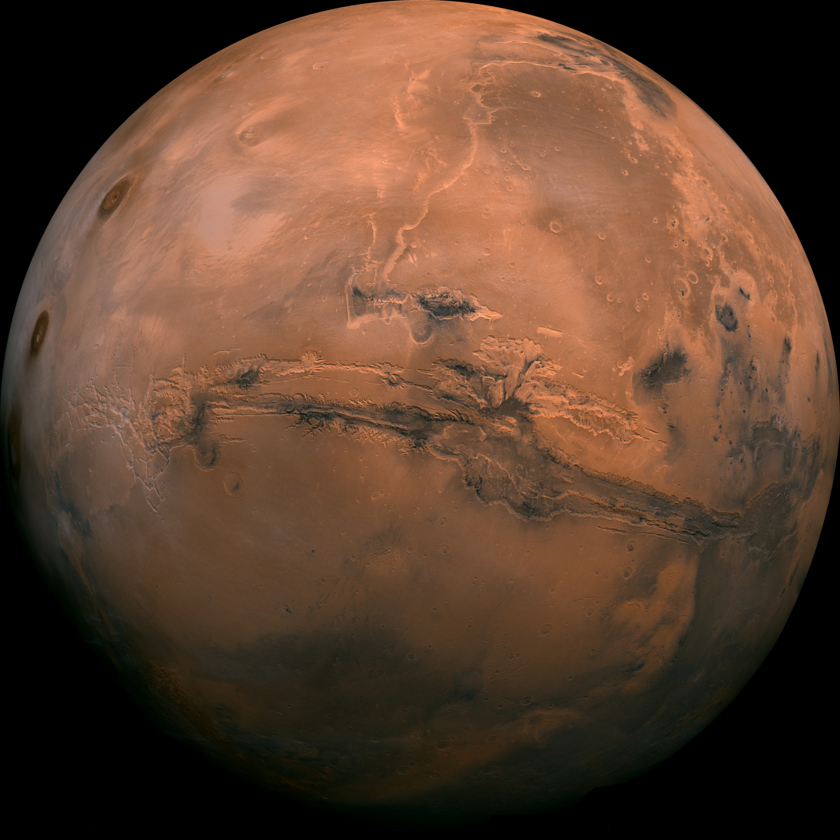 Mars: Valles Marineris Hemisphere